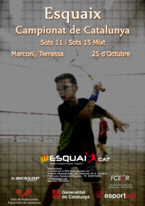 ESQUAIX – 25 D’OCTUBRE – CAMPIONAT DE CATALUNYA SOTS 11 I SOTS 15 MIXT – MARCONI TERRASSA